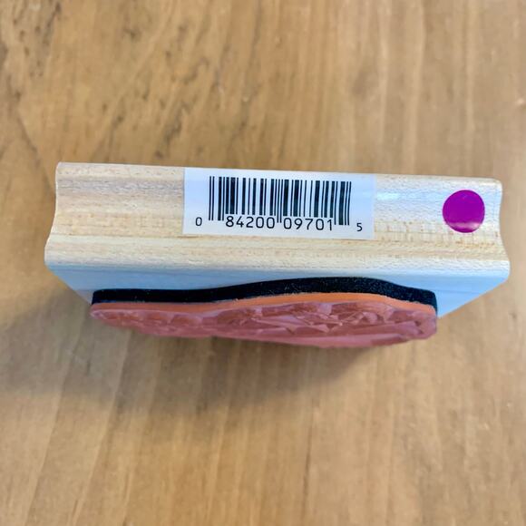 Disney Snow White Rubber Stamp All Night Media Wood Base - Picture 6 of 8